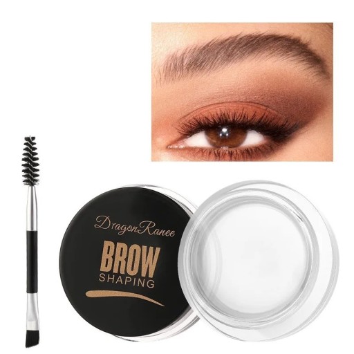 Gel crema para dar forma a las cejas con pincel y brocha Corrector para dar forma a las cejas Gel crema para peinar las cejas
