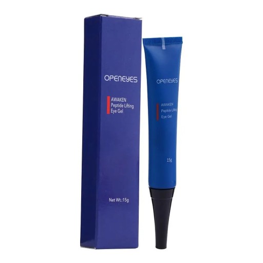 Gel de ochi pentru bărbați 15 g împotriva ridurilor, umflăturilor și cearcănelor, fermitate a pielii, iluminare a ochilor, hidratare pentru bărbați
