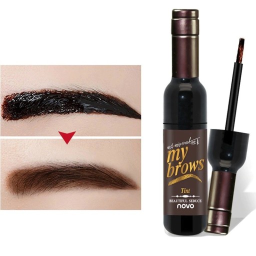 Gel permanent pour les sourcils en forme de vin