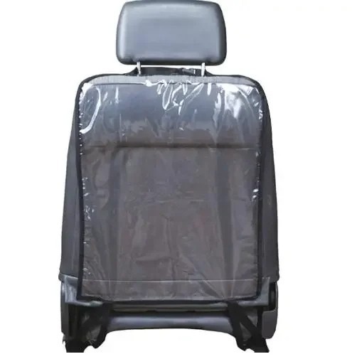 Gennemsigtigt beskyttelsesbetræk til ryglænet på autostolen 59x44 cm Vandtæt sædebeskytter mod gravning Beskytter autostol mod snavs