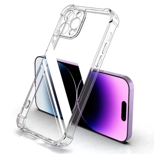 Gennemsigtigt cover til iPhone 15 Pro Max