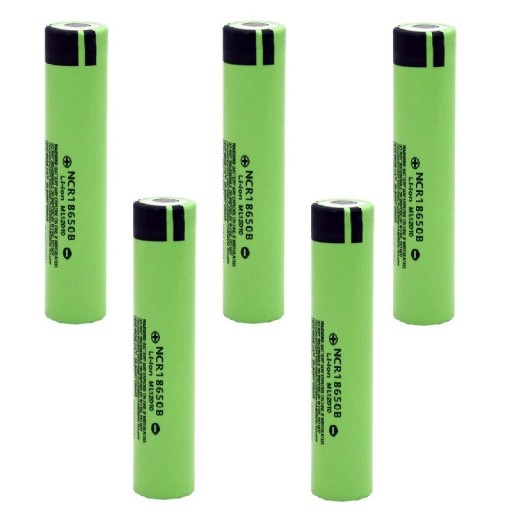 Genopladeligt batteri 18650 5 stk. P3511