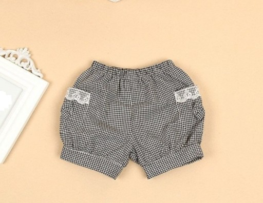 Geruite shorts voor meisjes J1264