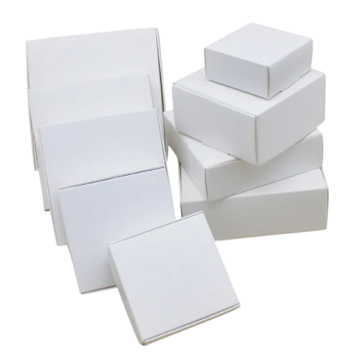 Geschenkbox 5,5 x 5,5 x 2,5 cm Kartonbox Elegante Verpackung für Ringe Schmuck kleine Geschenke und handgefertigte Dekorationen