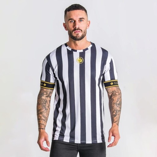 Gestreept T-shirt voor heren T2065
