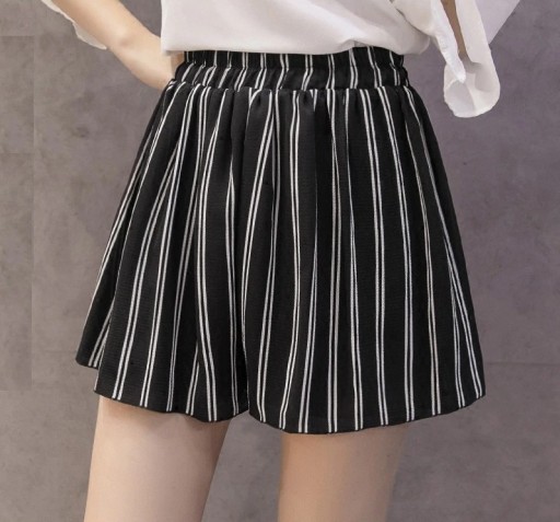 Gestreepte shorts voor dames