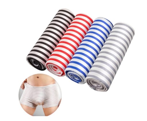 Gestreifte Herren-Boxershorts – 4 Stück