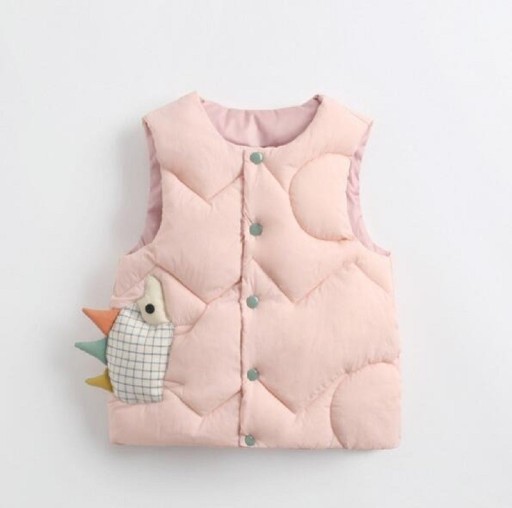 Gewatteerd vest voor meisjes L1823