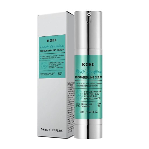 Gezichtserum voor microneedling 50 ml met PDRN en centella Elasticiteit, helderheid en hydratatie van de huid Pompje Voor de eerste stap van de dagelijkse verzorging