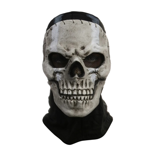 Ghost face maska Latexová maska Halloweenská maska Cosplay Ghosta z Call of Duty Karnevalová maska