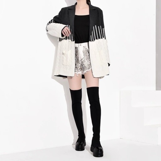 Giacca a maglia da donna P2106