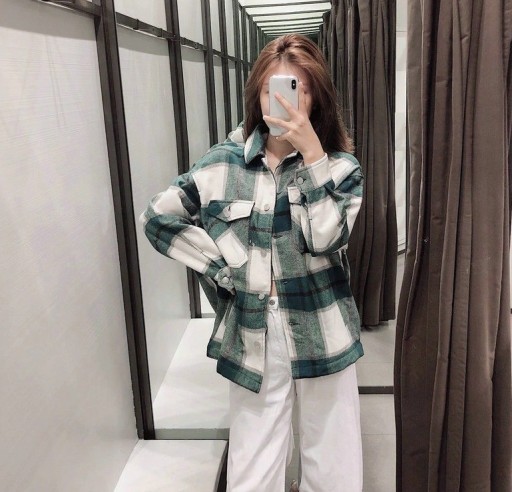 Giacca da donna a scacchi