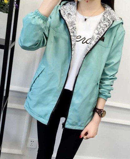 Giacca da donna primaverile reversibile J780