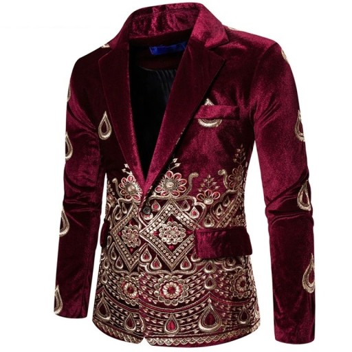 Giacca da uomo con motivo F386