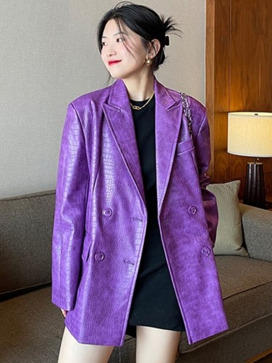 Giacca in pelle da donna P2313