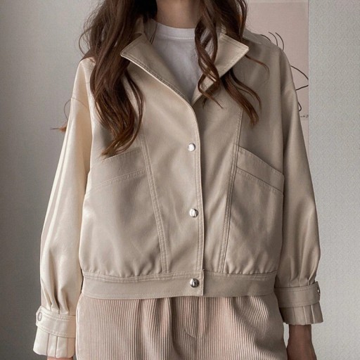 Giacca in pelle da donna P2500