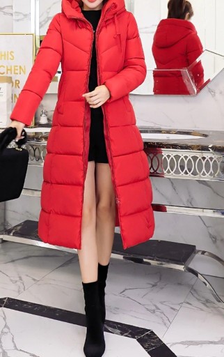 Giacca invernale lunga da donna J1034