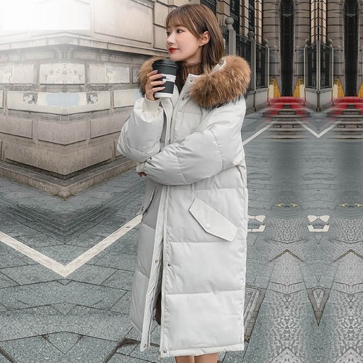 Giacca invernale lunga da donna P1795