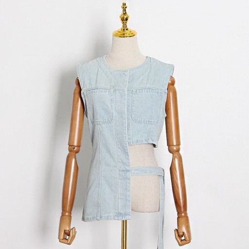 Gilet asymétrique pour femmes P2145