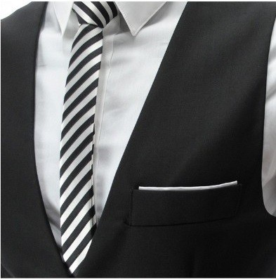 Gilet da uomo elegante - Nero