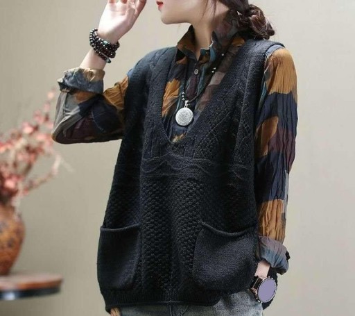 Gilet en tricot pour femmes P2262