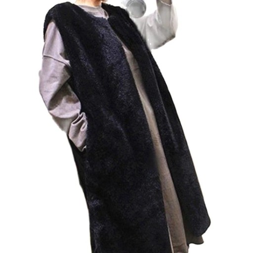 Gilet femme en fausse fourrure P2494
