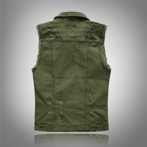 Gilet in denim da uomo J2053
