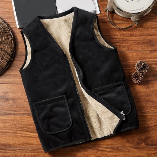 Gilet pour homme avec fourrure F1210