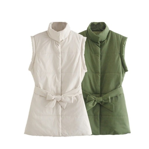 Gilet trapuntato da donna P1992