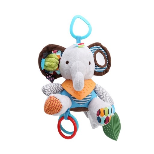 Giocattolo di peluche appeso con mordente