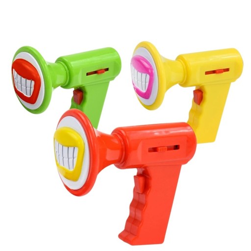 Giocattolo vocale per bambini 8,5 x 5,5 x 8 cm Cambiatore di voce con 6 effetti sonori Altoparlante interattivo per divertire bambini e adulti