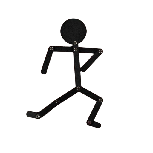 Gioco educativo per bambini Pupazzo Montessori gioco educativo Assemblaggio del pupazzo secondo il modello Allenamento della motricità fine