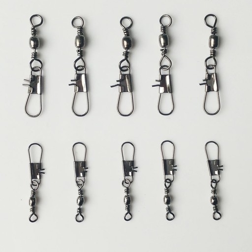 Girador com rolamento e mosquetão - 50 unidades