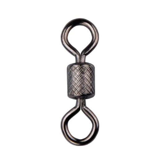 Girello da pesca con cuscinetto e gancio di sicurezza 9 mm 13 kg 50 pz Connettore rigido contro l'aggrovigliamento Cambio rapido dell'esca Montaggio