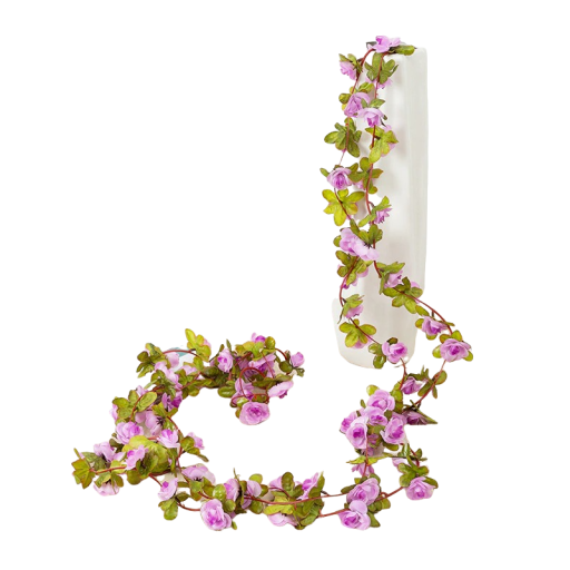 Girlande mit künstlichen Rosen 2,5 m