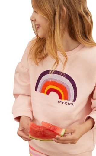 Girls' Rainbow Hoodie L565