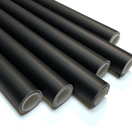 Glanzende of matte zwarte autofolie 50cmx200cm Zelfklevende beschermfolie voor auto en motor