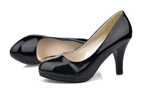 Glanzende pumps voor dames