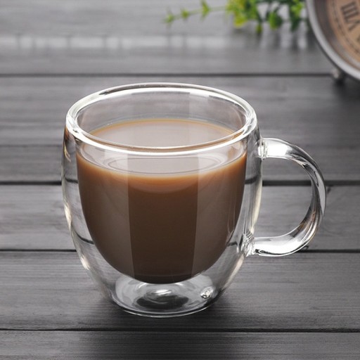 Glazen koffiemok 150 ml