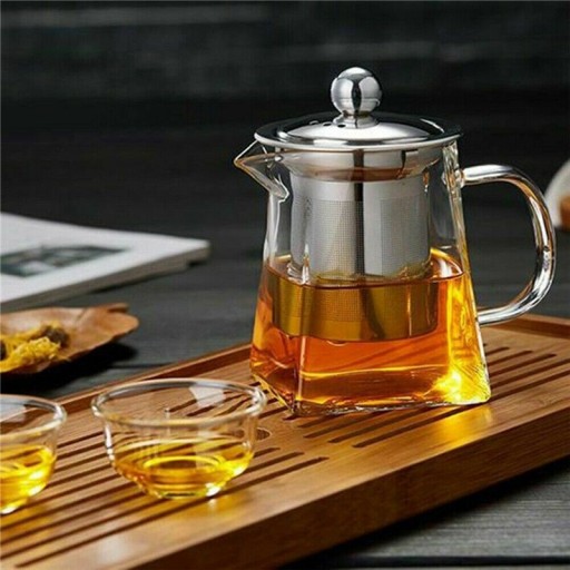 Glazen theepot C113