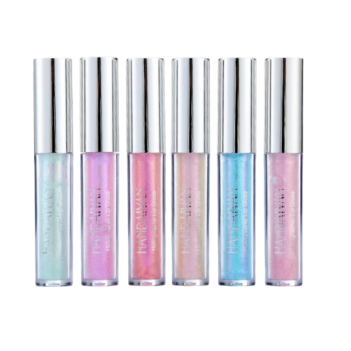 Glitrende, langvarig lipgloss, fugtgivende lipgloss, plejende og nærende lipgloss V221