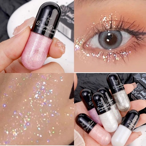 Glitter Eyeliner Glanzende Vloeibare Oogschaduw Hoogwaardige Oogmake-up Waterdicht V247