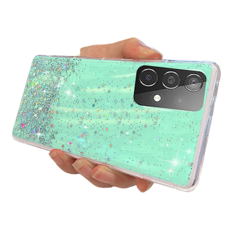 Glitter Silicone Case for Samsung Galaxy A73 5G