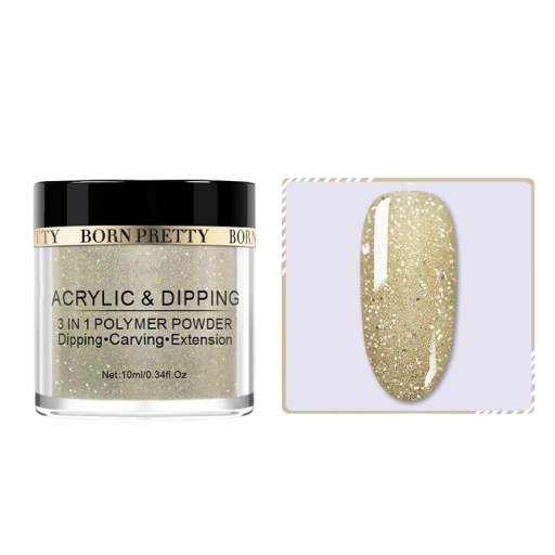 Glitzerndes Acrylnagelpulver 10 ml