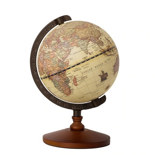 Globe en bois