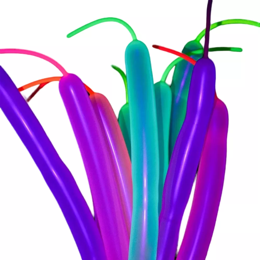Globos de neón para modelar 30 uds.