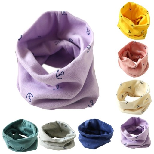 Gola de Inverno Infantil com Âncoras J880