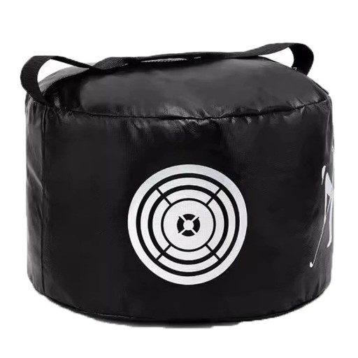 Golf Driving Training Bag 44x26 cm Portable Aid for Beginners Improvement of Swing Strength Accuracy and Hitting Technique