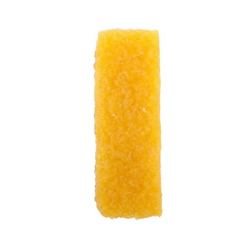 Goma de limpeza para calçado de camurça 6,5 x 2 cm Bloco amarelo de borracha para descontaminação e polimento de pele Cuidados com calçado, casacos, malas, uso doméstico