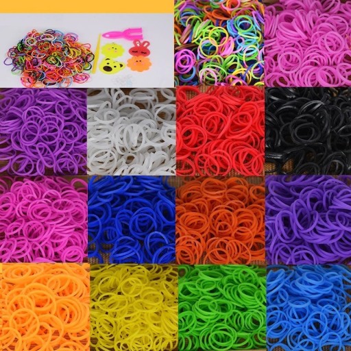 Gomas para tricotar 300 pcs